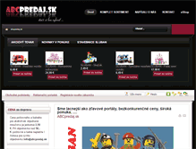 Tablet Screenshot of abcpredaj.sk